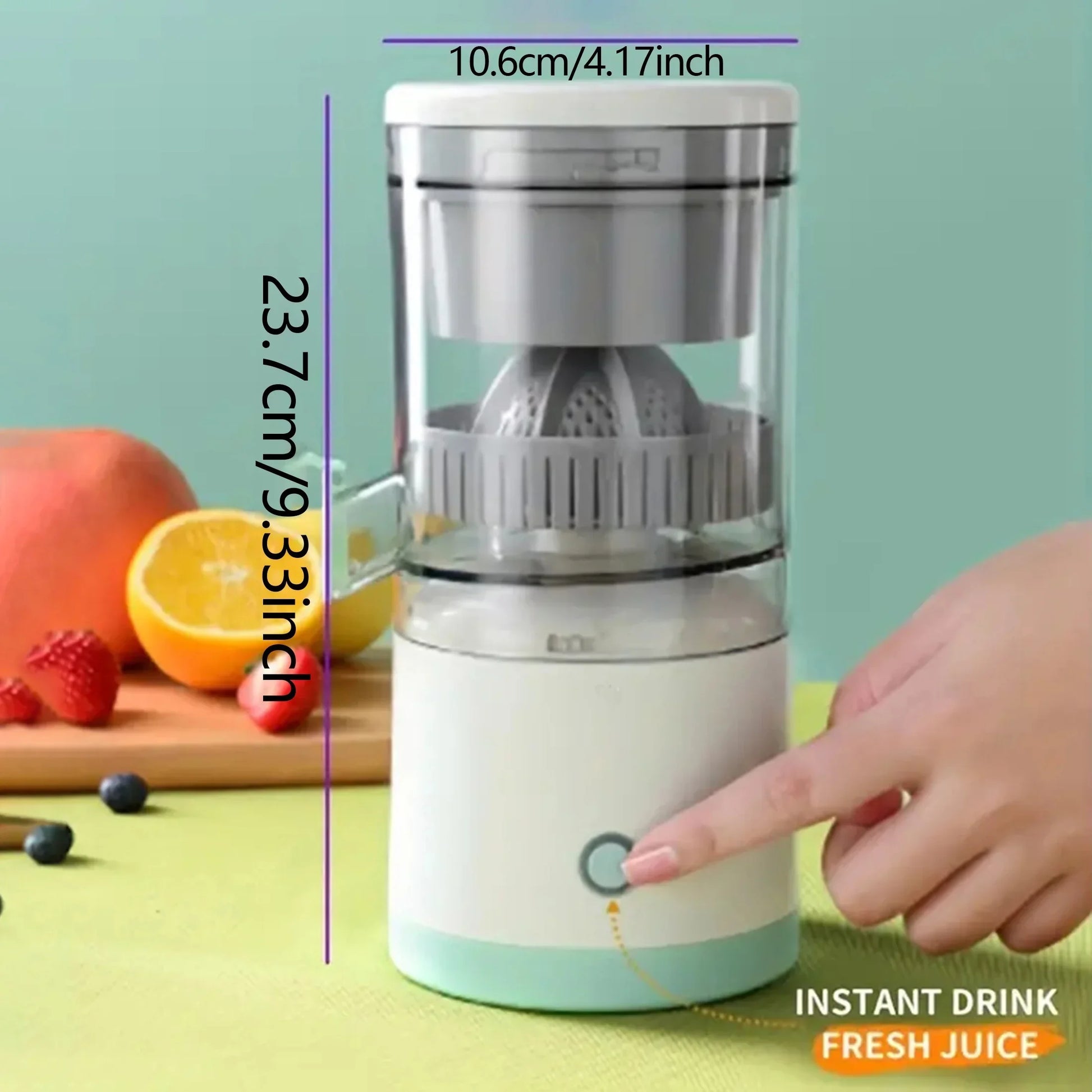 FreshJuice™ – Elektryczna Wyciskarka USB Do Pomarańczy, Cytryn i Limonek