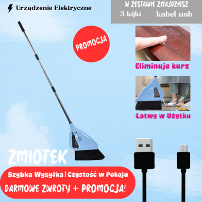 Sprzątanie Bez Wysiłku – Miotła i Odkurzacz w Jednym